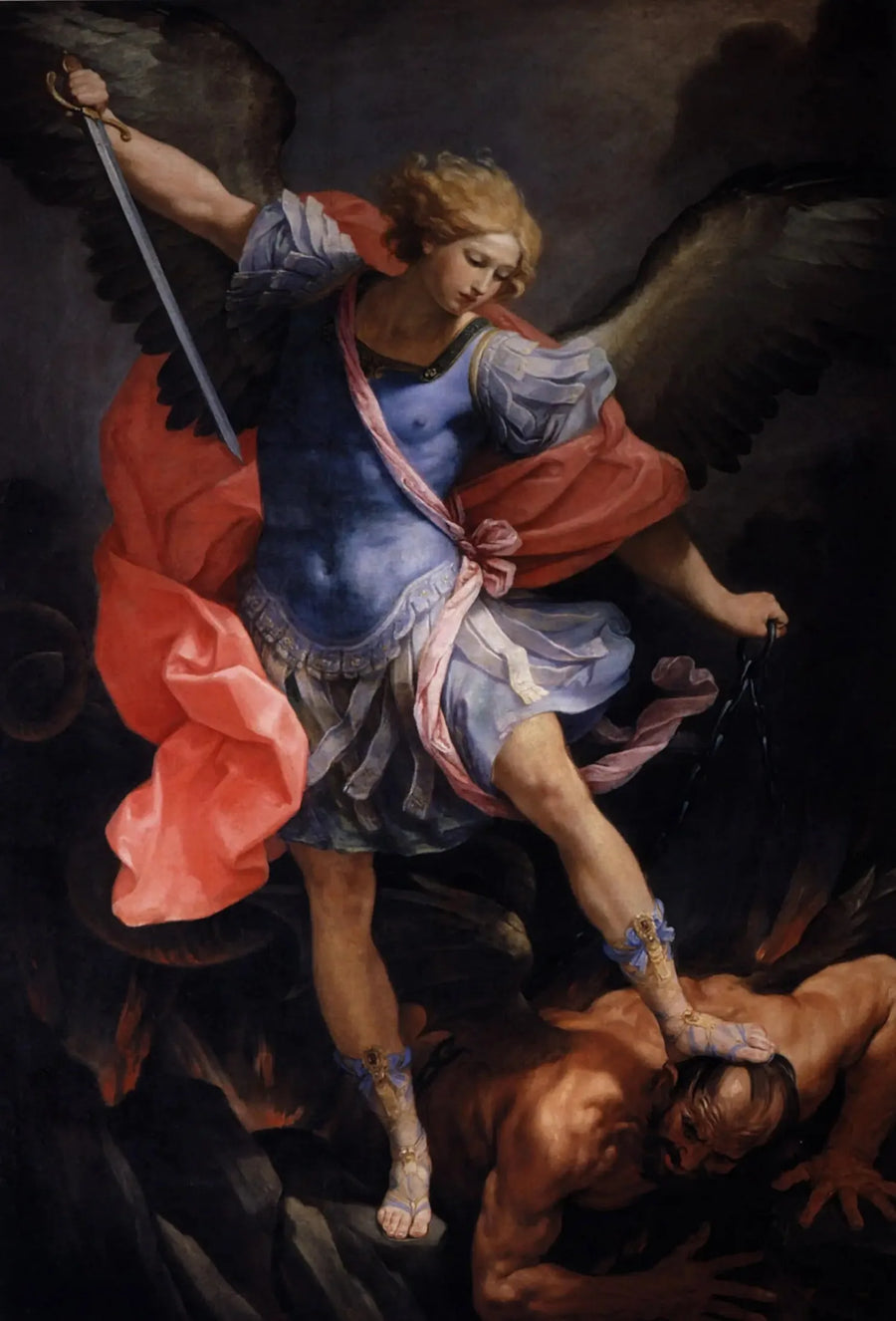 San Miguel Arcángel derrotando al demonio - Guido Reni