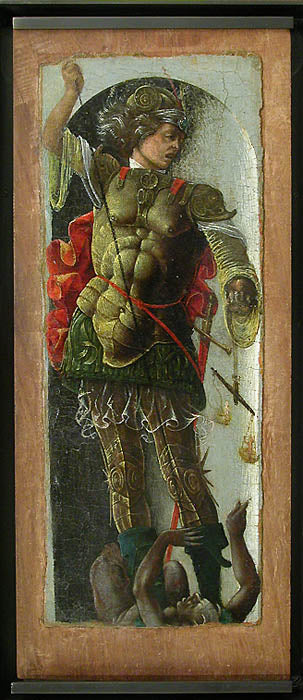 Saint Michel - Ercole de’ Roberti image 1 copie peinte à la main à l’huile