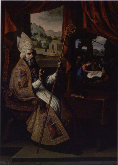 San Nicolás de Bari - Francisco de Zurbarán