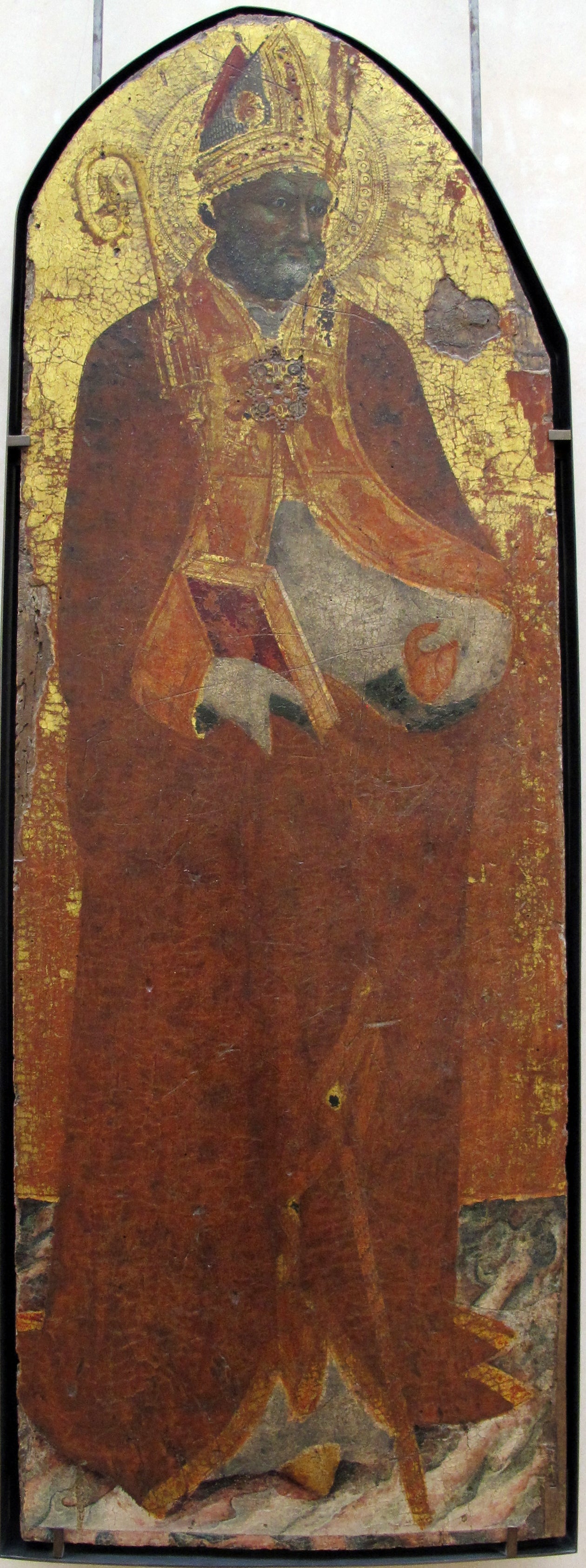 Saint Nicolas de Bari - Sassetta image 1 copie peinte à la main à l’huile