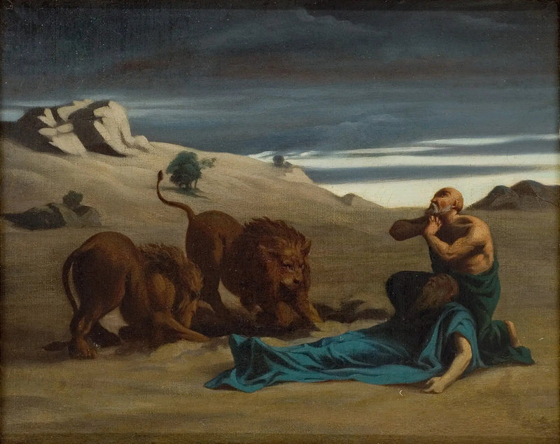 San Pablo rodeado por los leones - Alexandre Cabanel