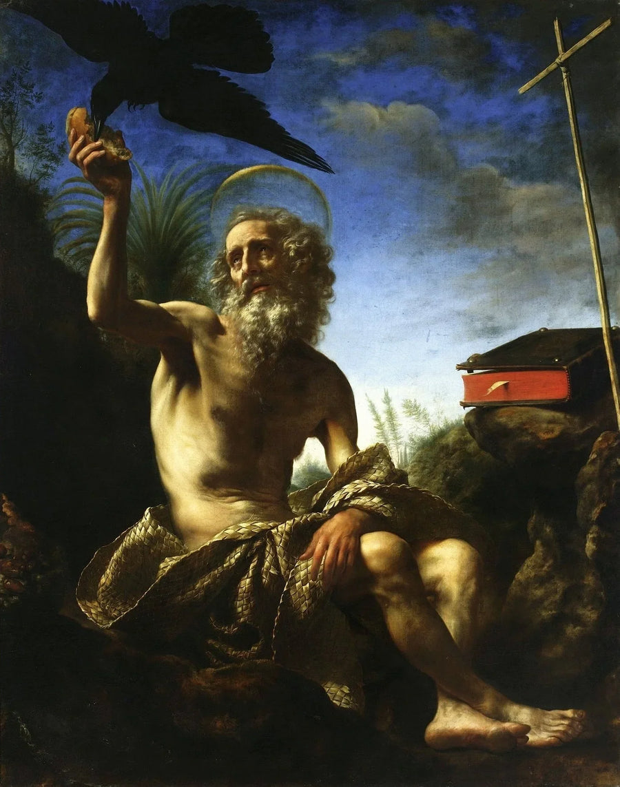 San Pablo Ermitaño. - Carlo Dolci