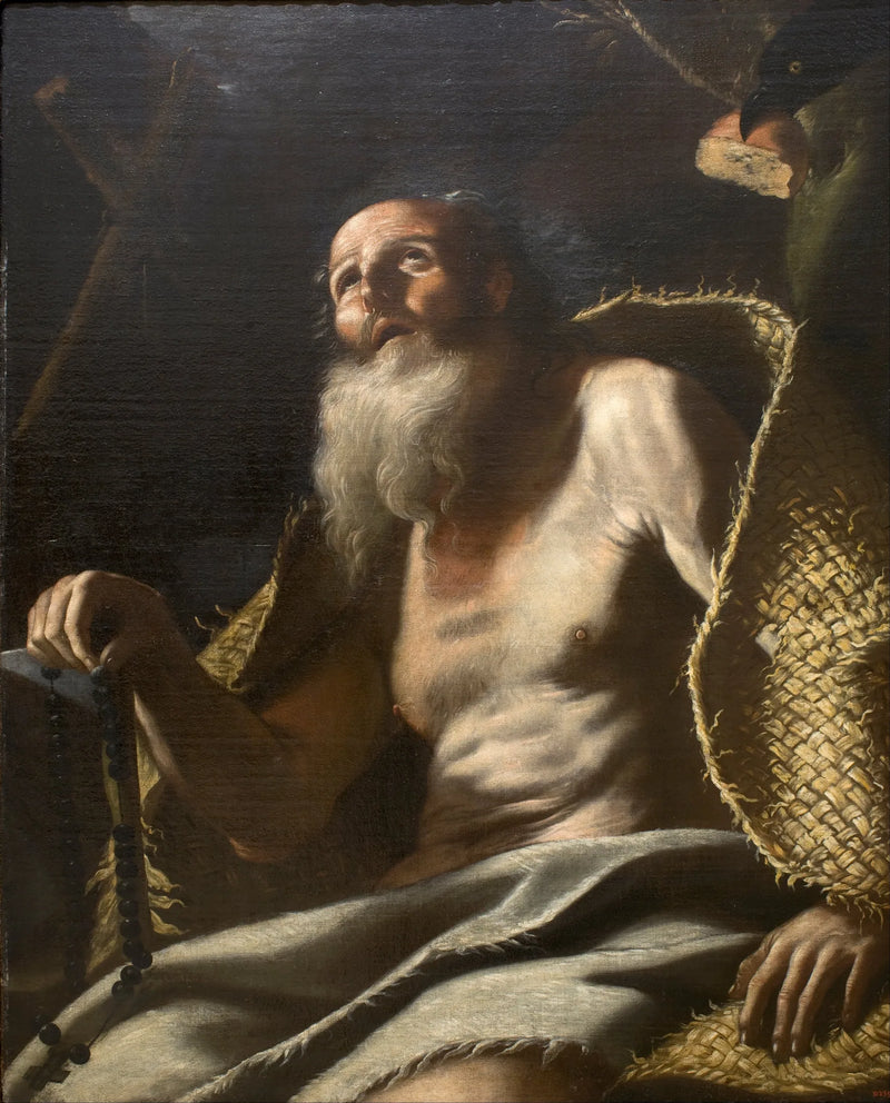 San Pablo el Ermitaño - Mattia Preti