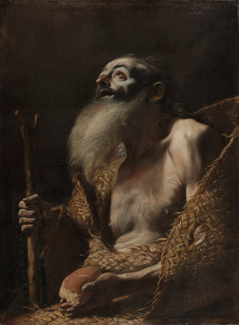 San Pablo el Ermitaño - Mattia Preti