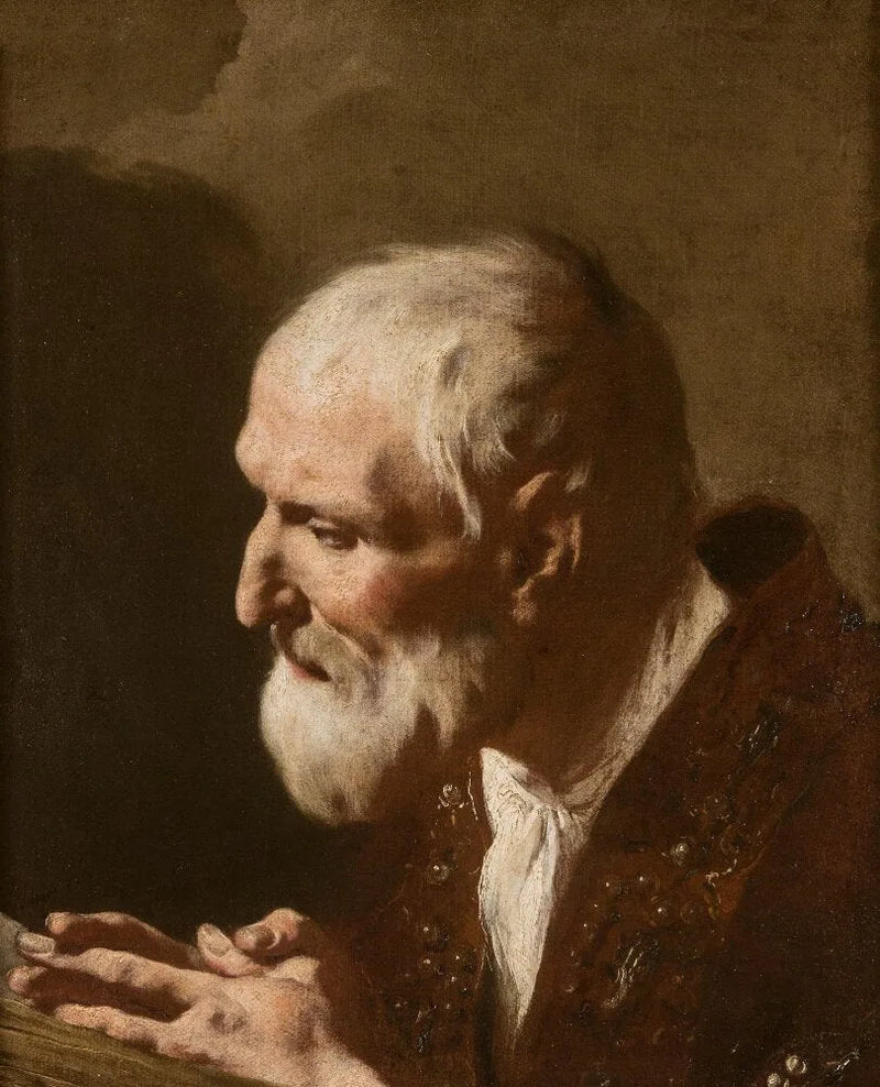 San Felipe Neri en oración - Giovanni Battista Piazzetta