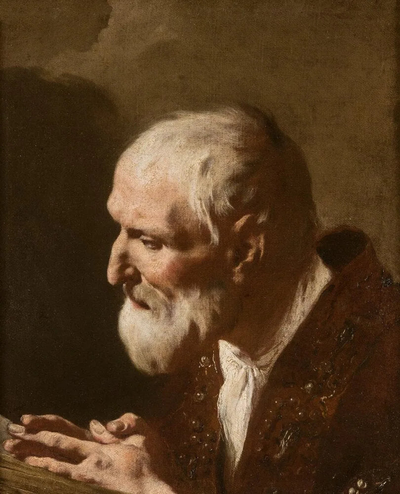 San Felipe Neri en oración - Giovanni Battista Piazzetta