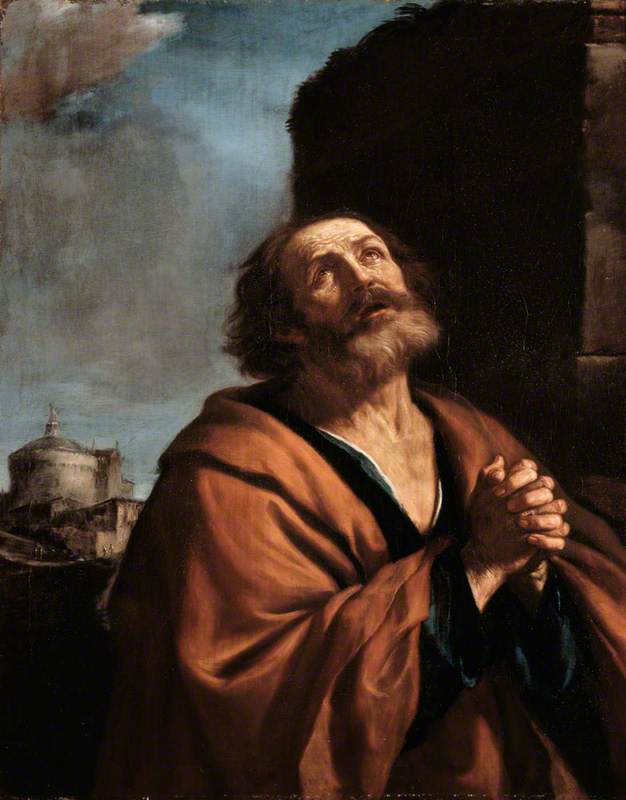 San Pedro Penitente - Guercino