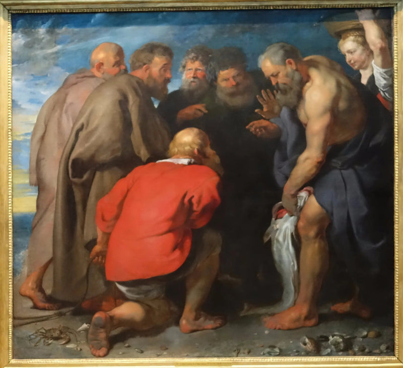 San Pedro encontrando el dinero del tributo - Peter Paul Rubens