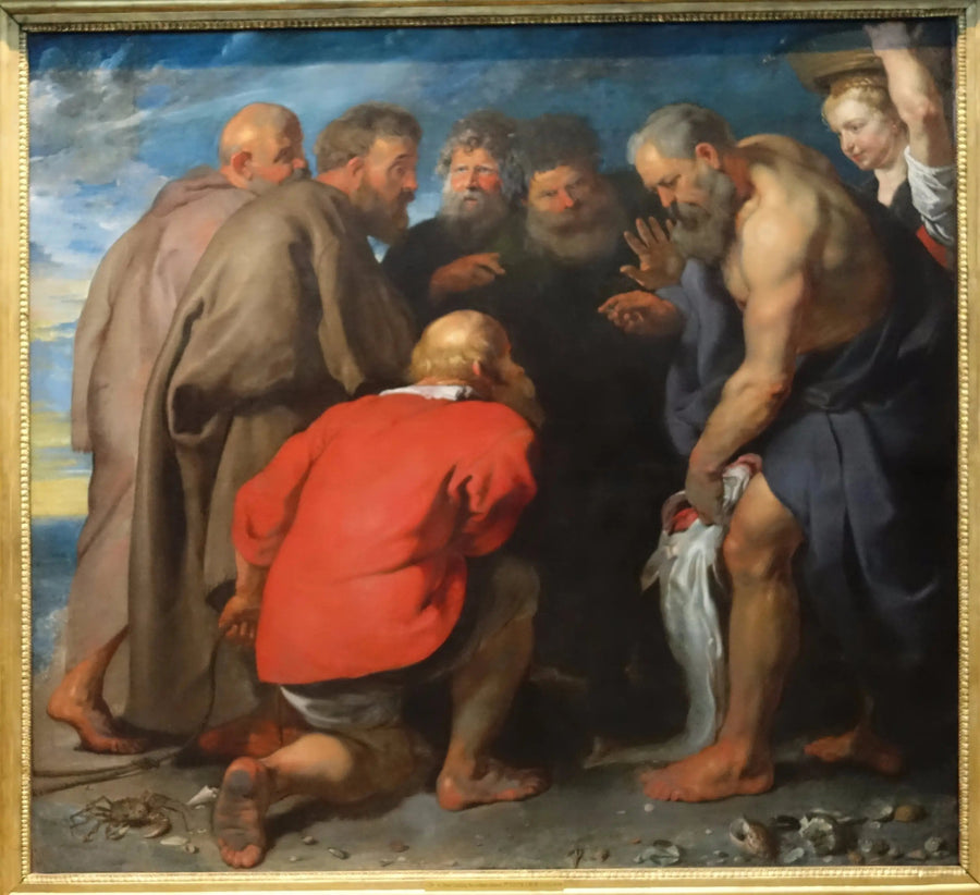 San Pedro encontrando el dinero del tributo - Peter Paul Rubens