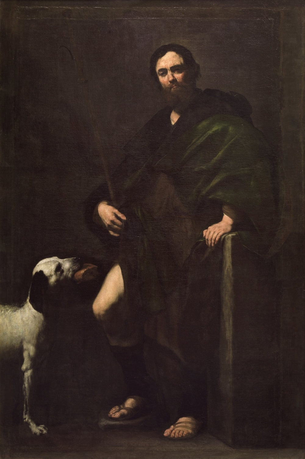 Saint Roch - Jusepe de Ribera image 1 tableau peint à l’huile sur toile