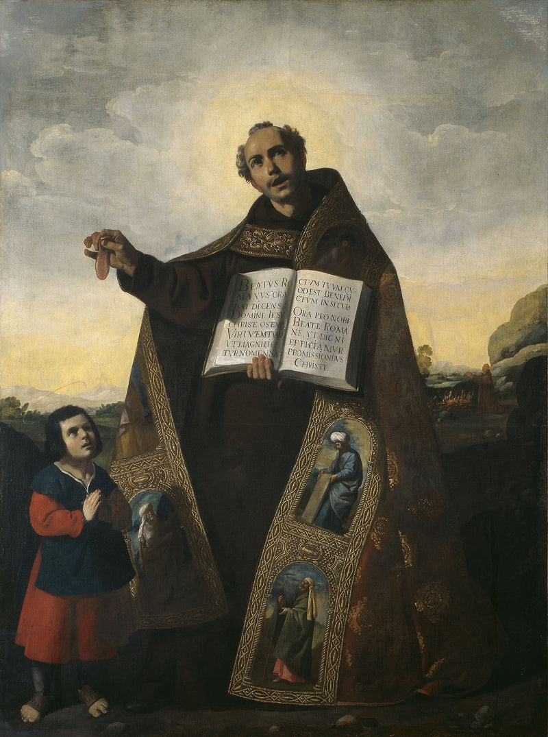 San Romain de Antioquía y San Barulas - Francisco de Zurbarán