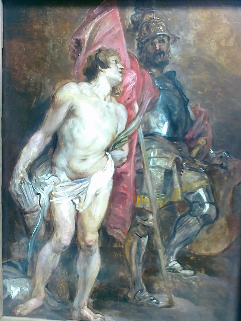 San Sebastián y San Jorge - Peter Paul Rubens