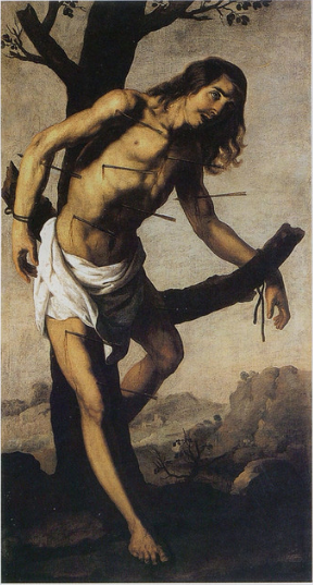 San Sebastián - Francisco de Zurbarán