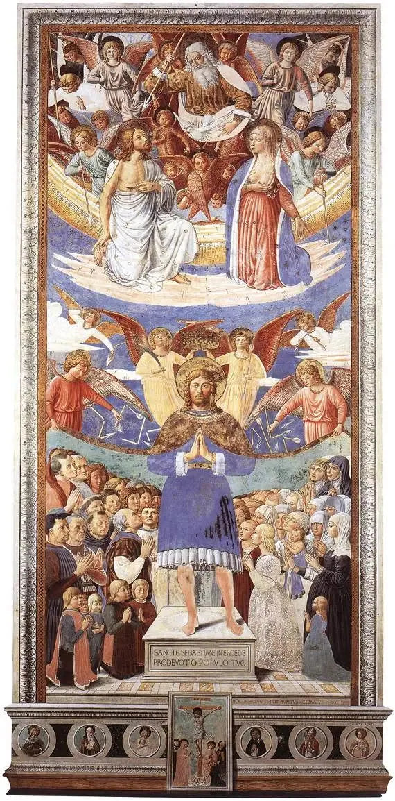 San Sebastián Intercesor - Benozzo Gozzoli