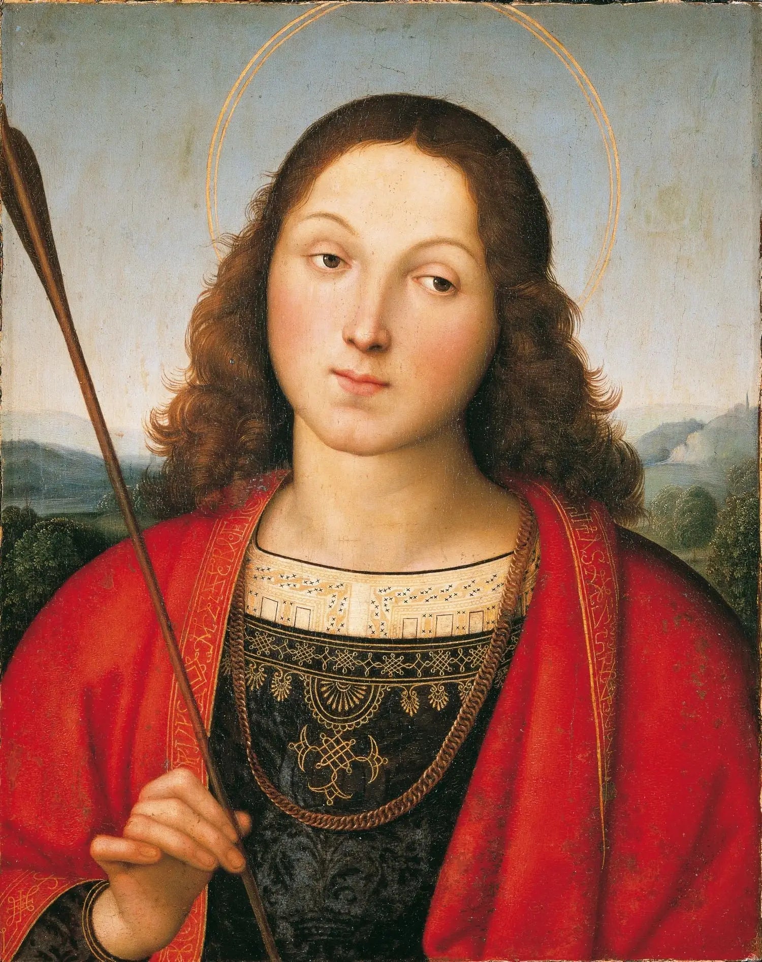 Reproduction du tableau « Saint Sébastien - Raphaël Sanzio » par Alpha Reproduction en peinture à l’huile