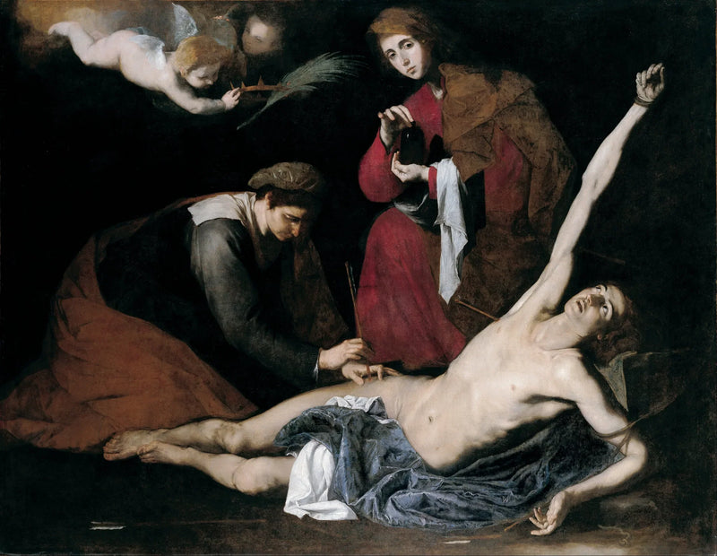 San Sebastián atendido por las santas mujeres - Jusepe de Ribera