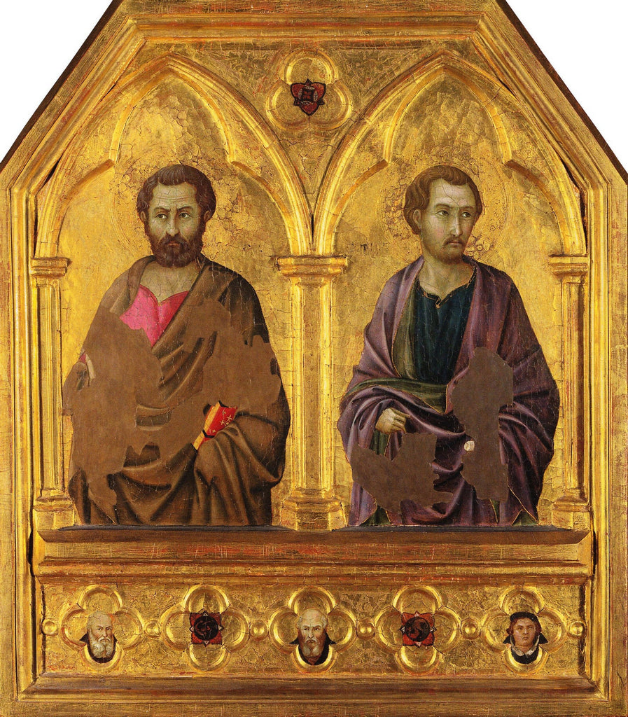 San Simón y San Tadeo (Judá) - Ugolino di Nerio