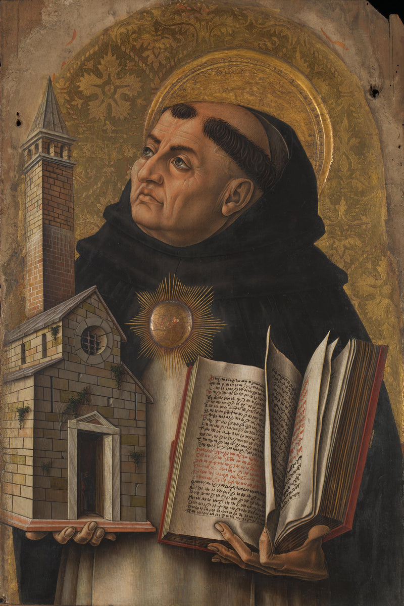 Santo Tomás de Aquino - Carlo Crivelli