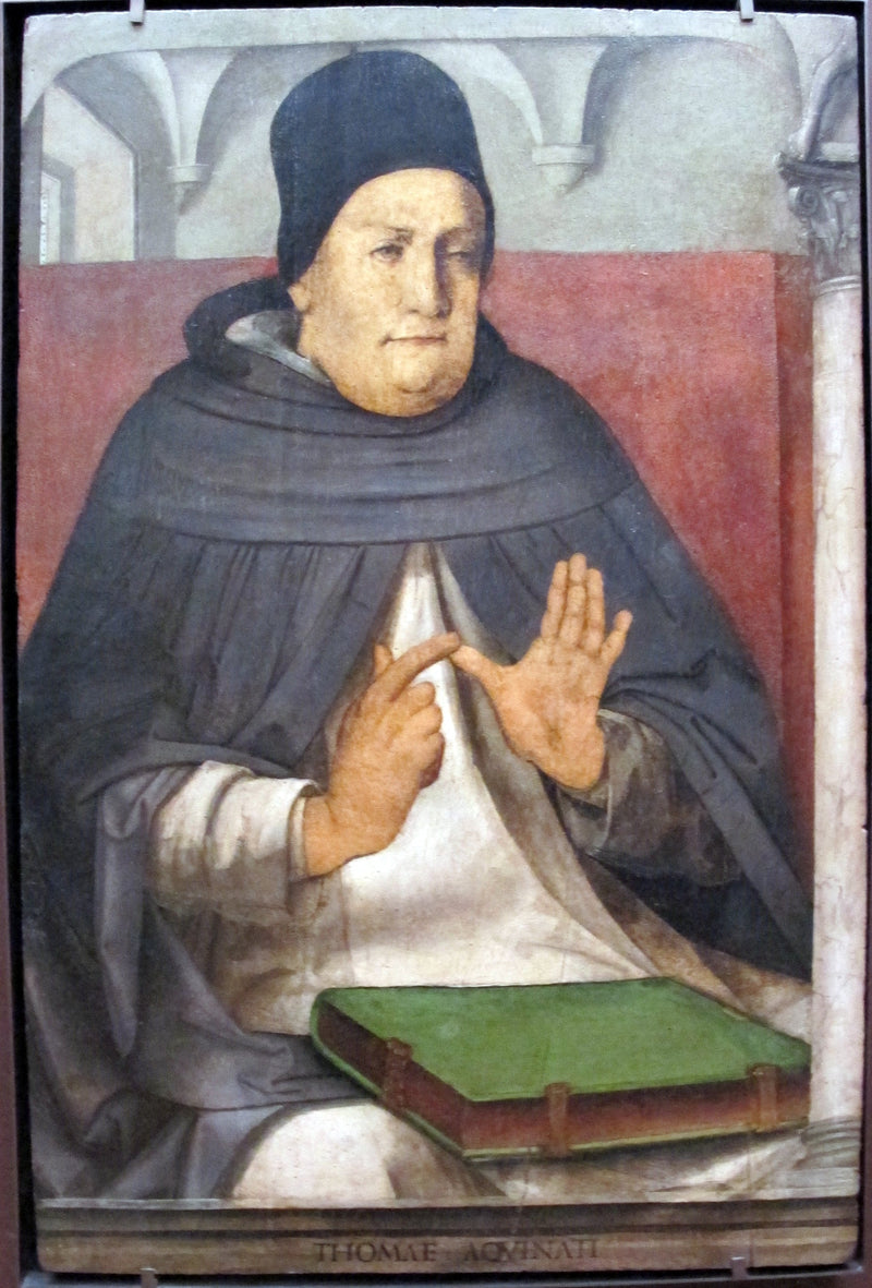 Santo Tomás de Aquino - Pedro Berruguete