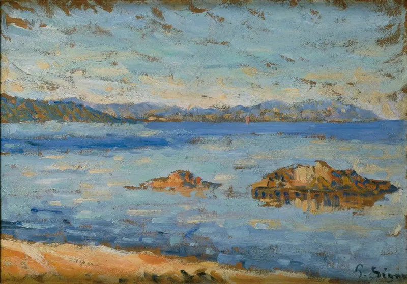Saint-Tropez, calma - Paul Signac