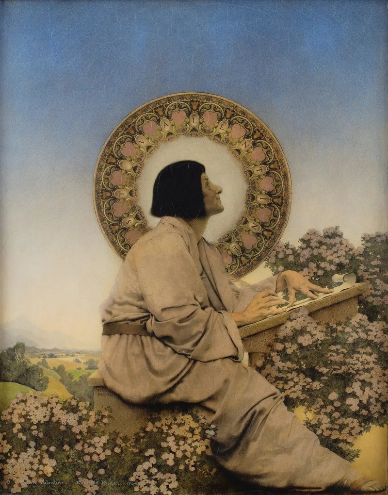 San Valentín - Maxfield Parrish