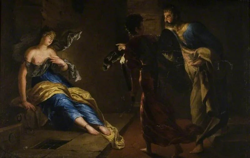 Santa Águeda curada por san Pedro - Gerrit van Honthorst