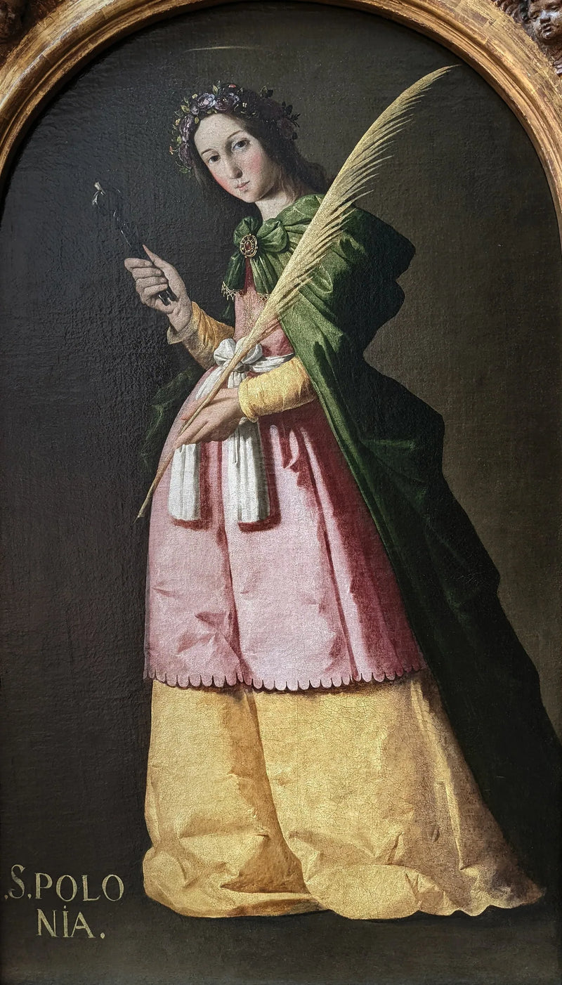Santa Apolonia - Francisco de Zurbarán
