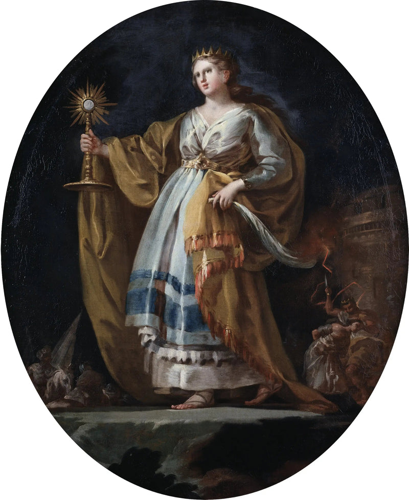 Santa Bárbara - Francisco de Goya