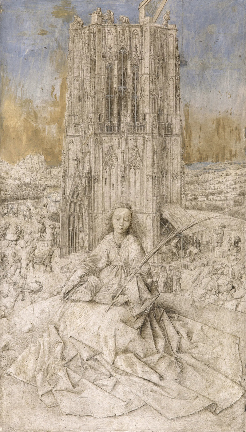 Santa Bárbara - Jan van Eyck