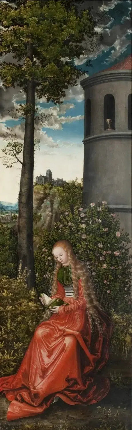 Santa Bárbara - Lucas Cranach el Viejo