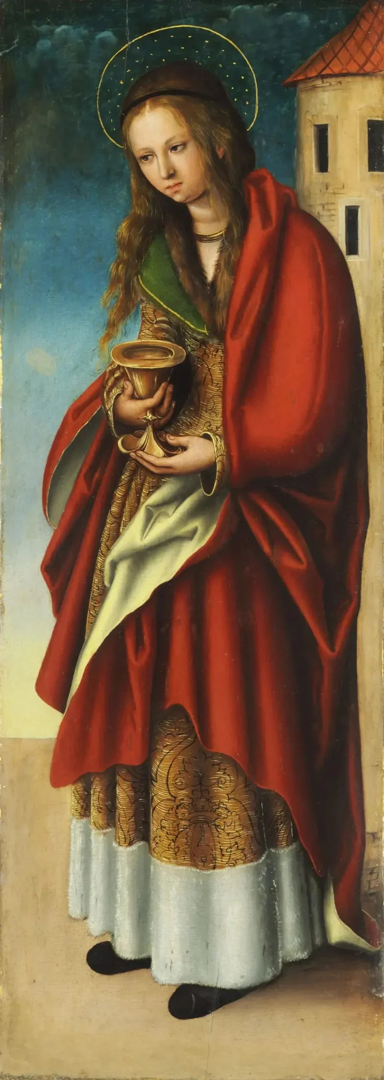 Santa Bárbara - Lucas Cranach el Viejo