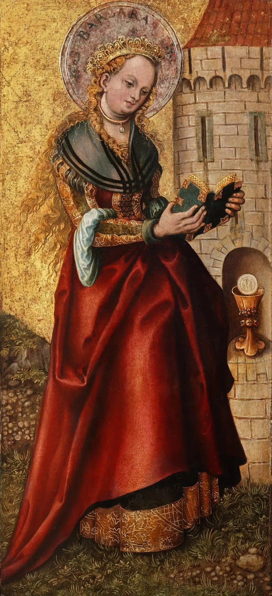 Santa Bárbara - Lucas Cranach el Viejo