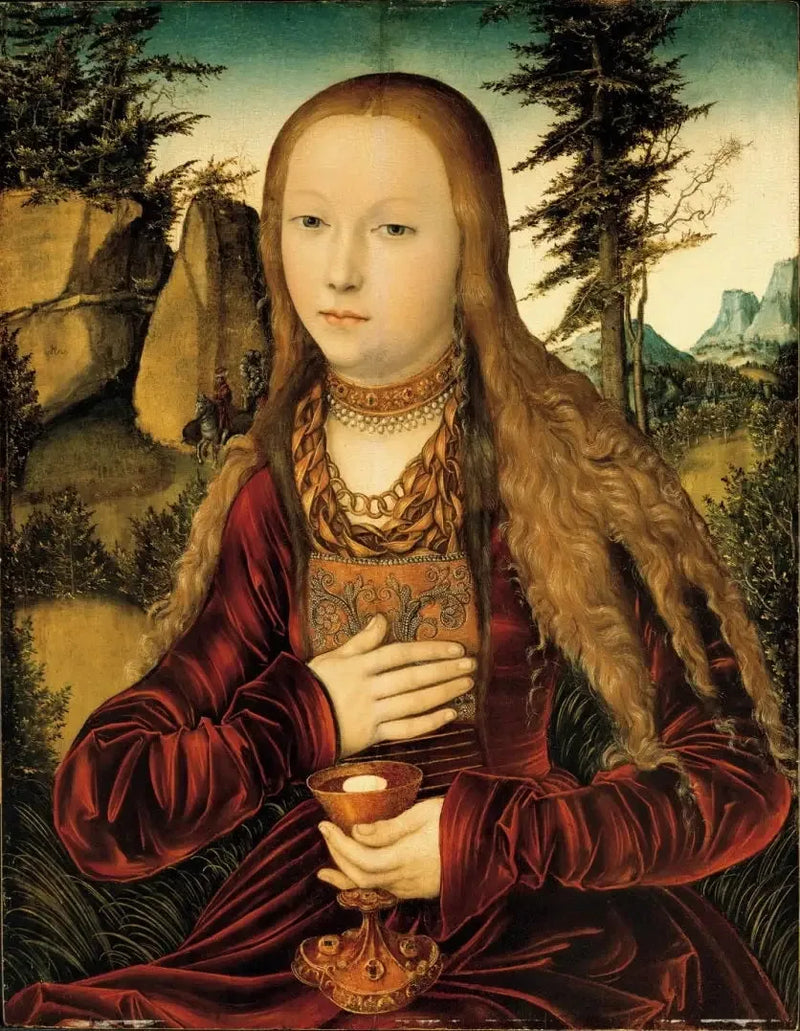 Santa Bárbara - Lucas Cranach el Viejo