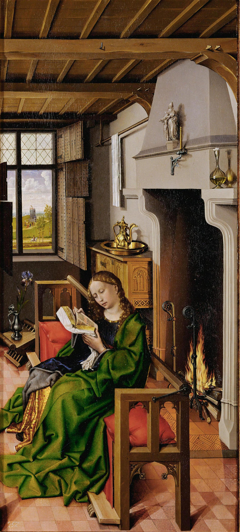 Santa Bárbara - Robert Campin