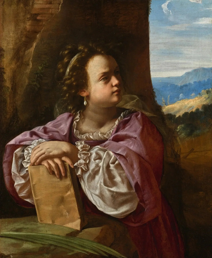 Santa Catalina de Alejandría - Artemisia Gentileschi