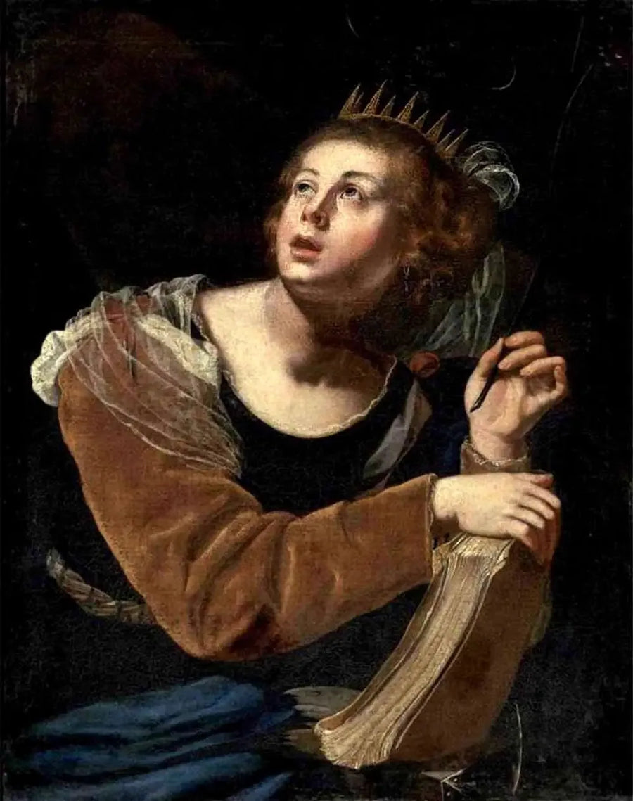 Santa Catalina de Alejandría - Artemisia Gentileschi