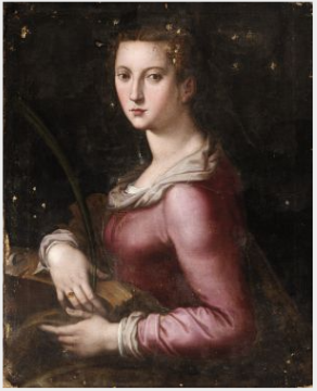 Santa Catalina de Alejandría - Bronzino