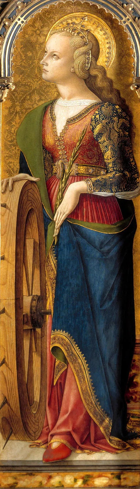 Santa Catalina de Alejandría - Carlo Crivelli