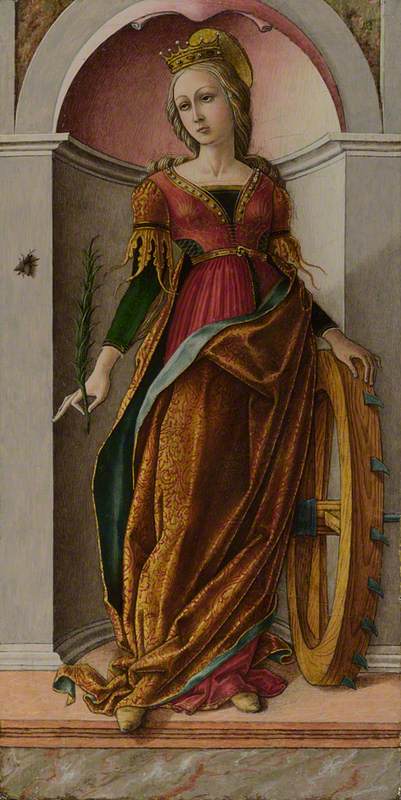 Santa Catalina de Alejandría - Carlo Crivelli