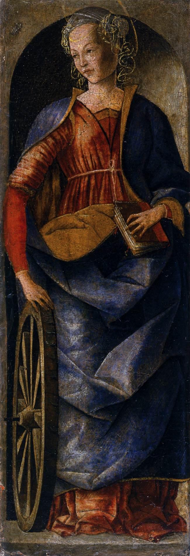 Santa Catalina de Alejandría - Ercole de’ Roberti