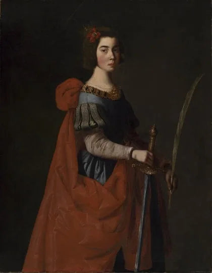 Santa Catalina de Alejandría - Francisco de Zurbarán