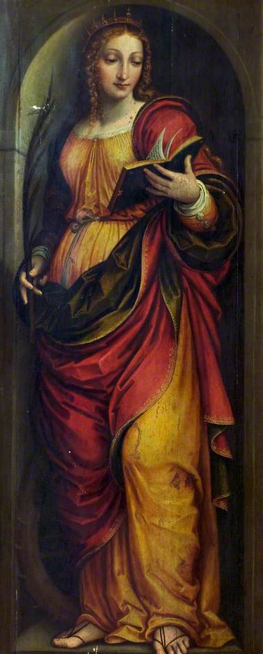 Santa Catalina de Alejandría - Gaudenzio Ferrari