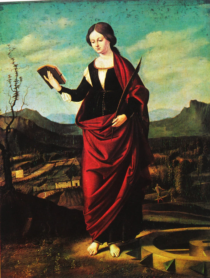 Santa Catalina de Alejandría - Marco Basaiti