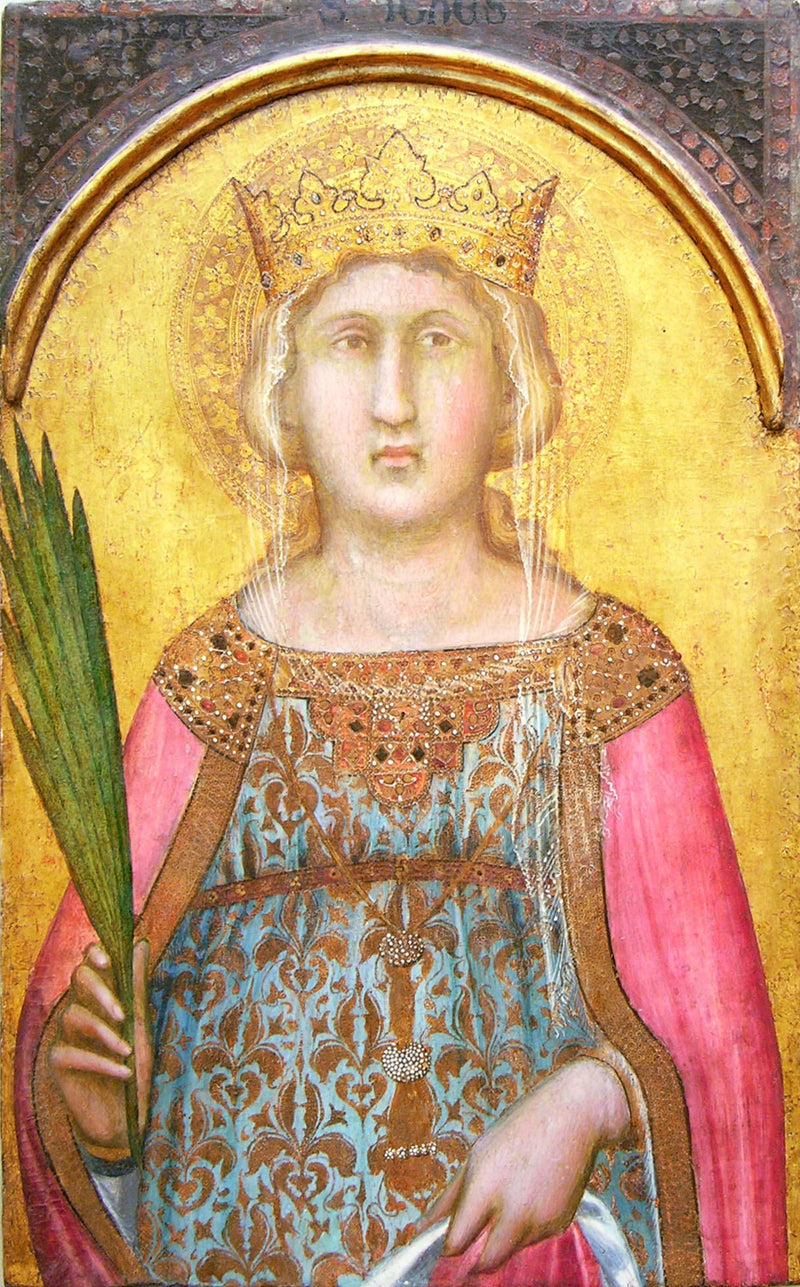 Santa Catalina de Alejandría - Pietro Lorenzetti