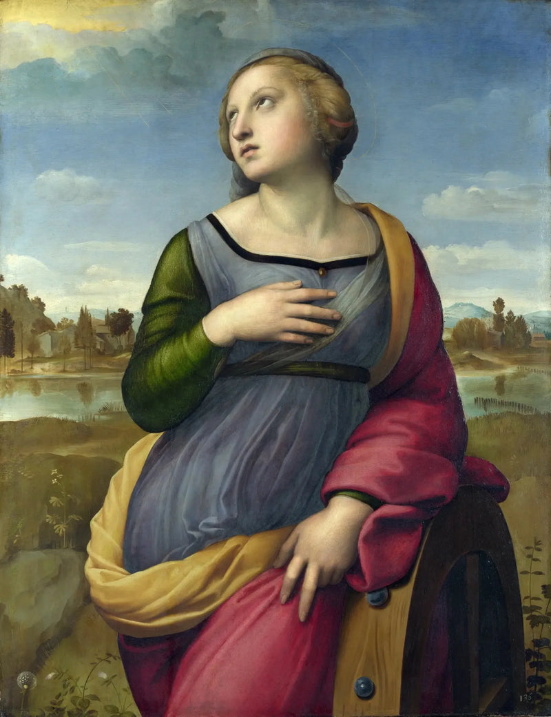 Santa Catalina de Alejandría - Rafael Sanzio