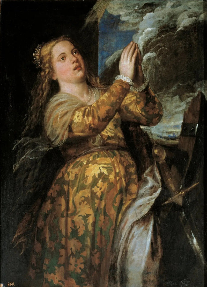 Santa Catalina de Alejandría - Titian