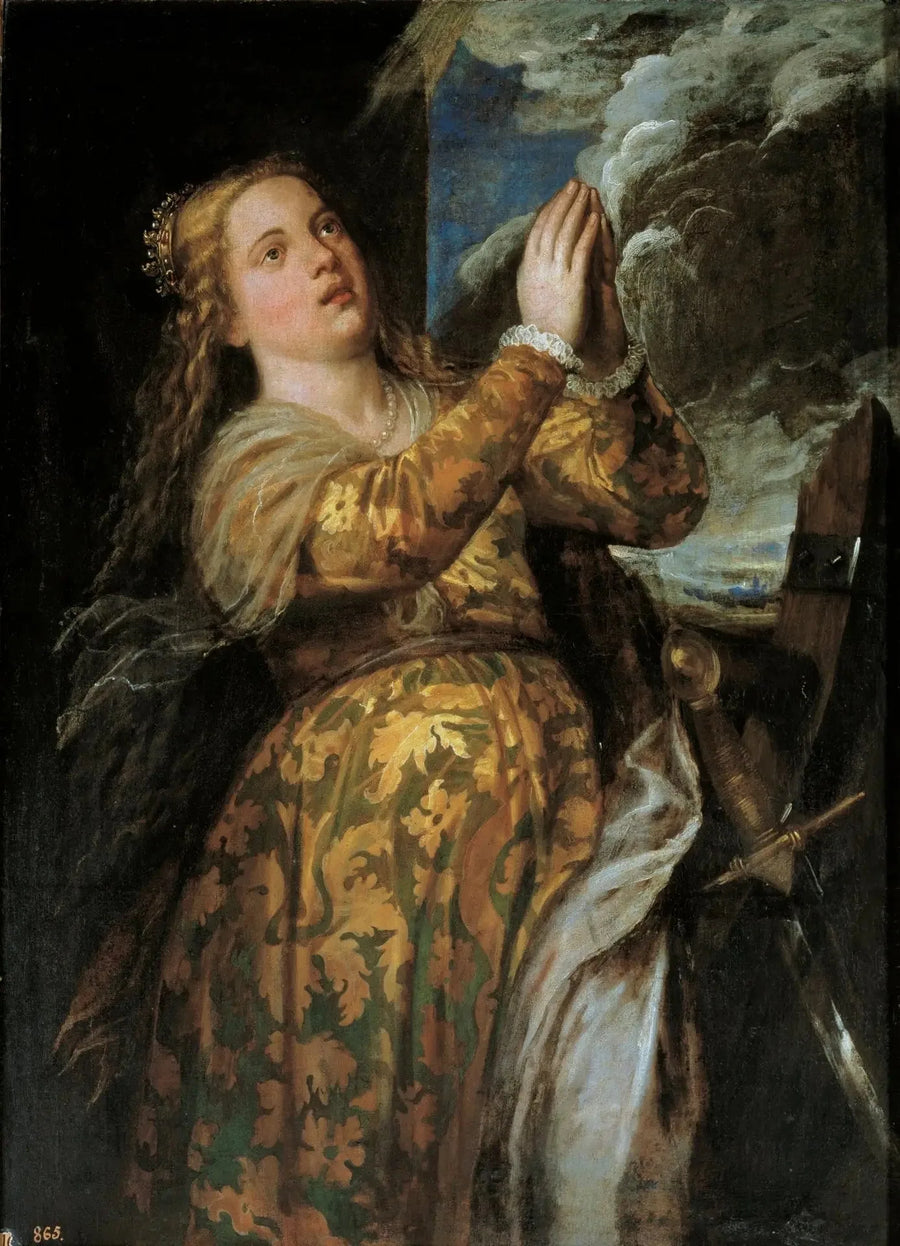 Santa Catalina de Alejandría - Titian