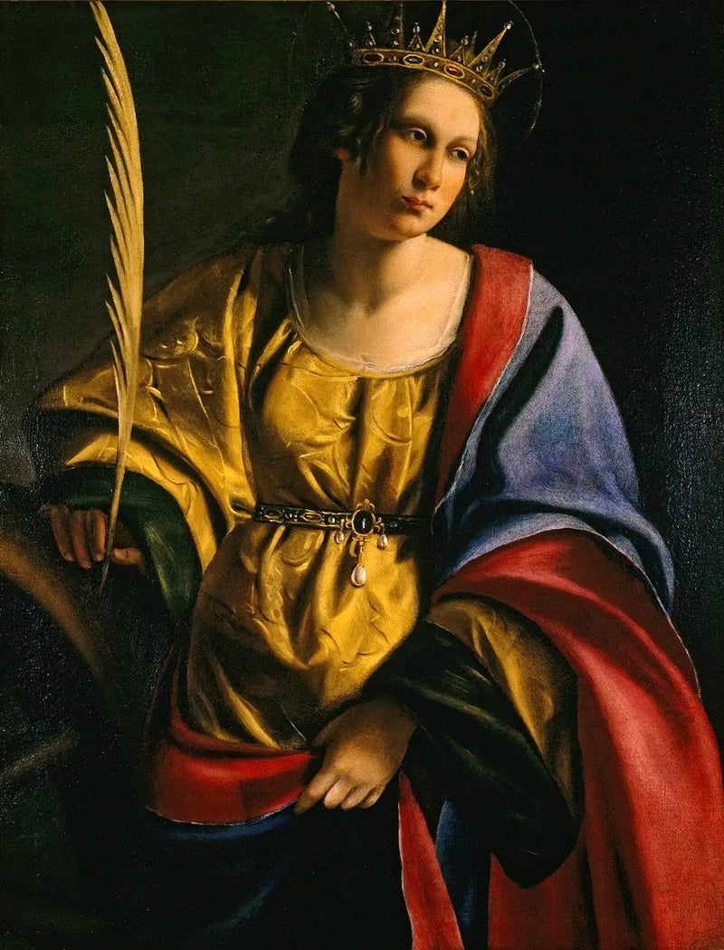 Santa Catalina de Alejandría - Artemisia Gentileschi