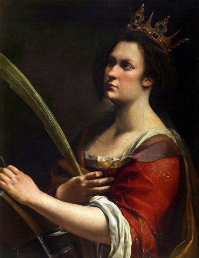 Sainte Catherine d’Alexandrie - Artemisia Gentileschi - Alpha Reproduction