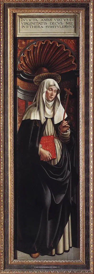 Santa Catalina de Siena - Domenico Ghirlandaio